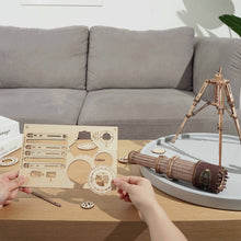 Load image into Gallery viewer, DIY Wooden Puzzle: Monocular Telescope