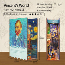 Load image into Gallery viewer, DIY Miniature House Book Nook Kit: Vincent's World