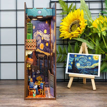Load image into Gallery viewer, DIY Miniature House Book Nook Kit: Vincent's World