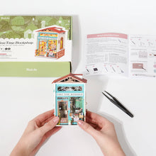 Load image into Gallery viewer, DIY Miniature House Kit: Free Time Bookshop