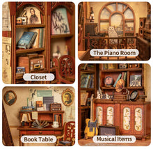 Load image into Gallery viewer, DIY Book Nook Kit: The Secret Rhythm with Dust Cover