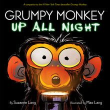 Load image into Gallery viewer, Grumpy Monkey Up All Night
