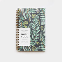 Load image into Gallery viewer, Forest Fern Spiral Bound Notebook