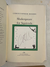 Load image into Gallery viewer, Shakespeare For Squirrels, by Christopher Moore (Signed)
