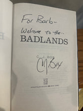 Load image into Gallery viewer, Badlands, by C. J. Box (Signed)
