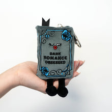 Load image into Gallery viewer, "Dark Romance Obsessed" Book Plush Bag Charm

