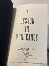 Load image into Gallery viewer, A Lesson in Vengeance, by Victoria Lee (Signed)
