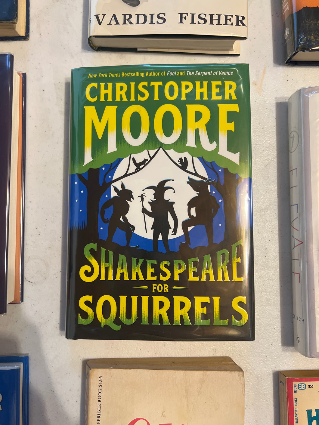 Shakespeare For Squirrels, by Christopher Moore (Signed)