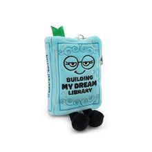 Load image into Gallery viewer, "Building My Dream Library" Book Plush Bag Charm
