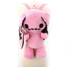 Load image into Gallery viewer, Pink Naughty Bunny Stuffed Backpack

