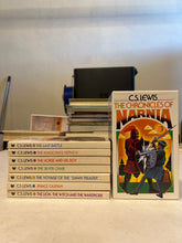 Load image into Gallery viewer, The Chronicles of Narnia C.S. Lewis 1970 First Collier Edition Complete Box Set
