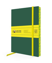 Load image into Gallery viewer, Racing Green Artisan Paperback Notebook
