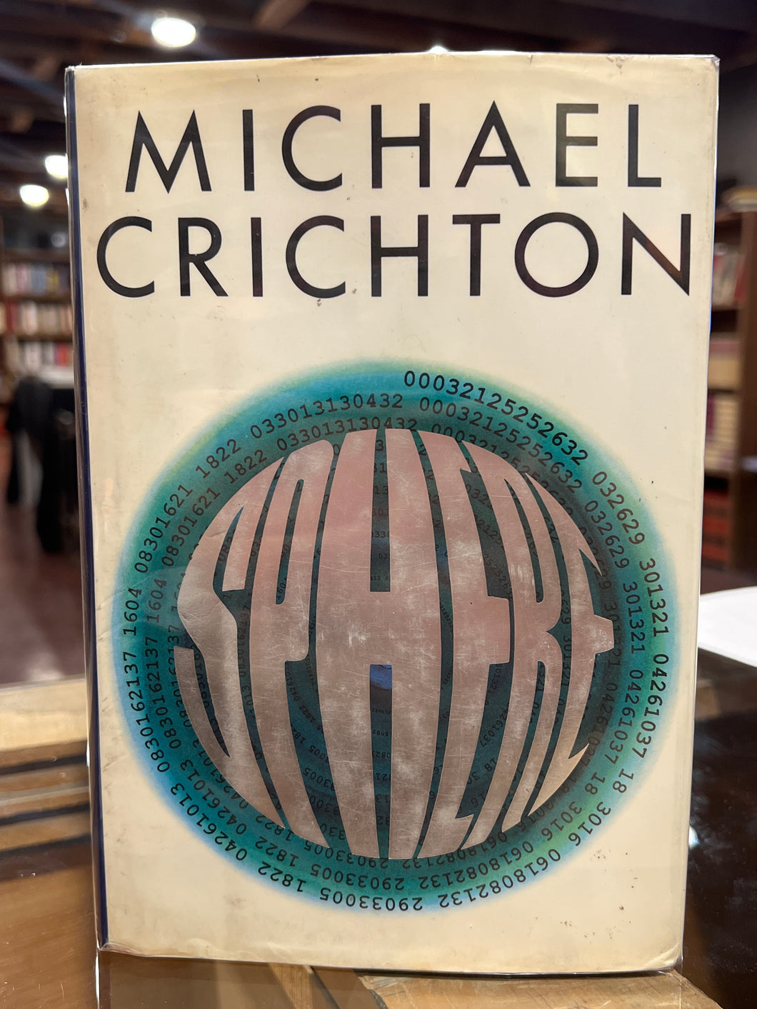 Sphere, by Michael Crichton (First Edition)