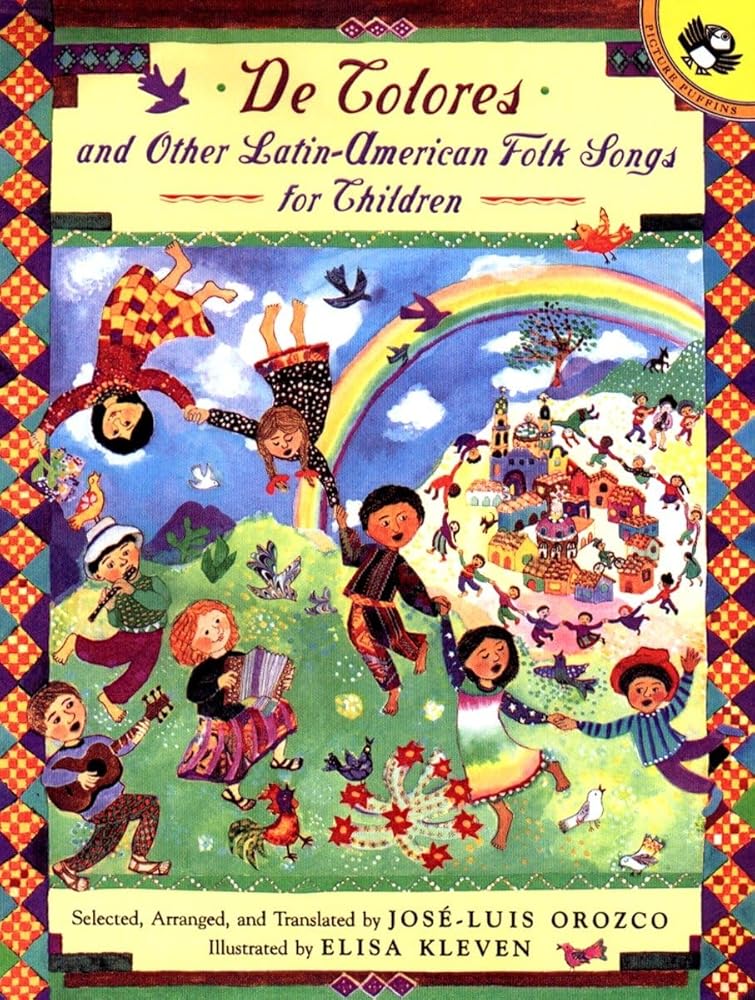 De Colores and Other Latin American Folksongs for Children (Anthology) cover image