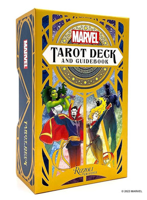 Marvel Tarot Deck and Guidebook cover image