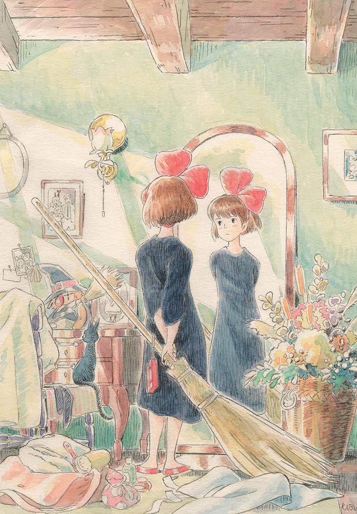 Kiki's Delivery Service Journal: (Hayao Miyazaki Concept Art Notebook, Gift for Studio Ghibli Fan) cover image