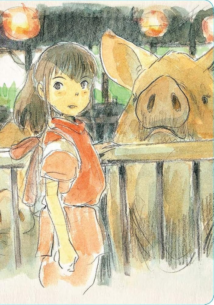 Studio Ghibli Spirited Away Journal cover image
