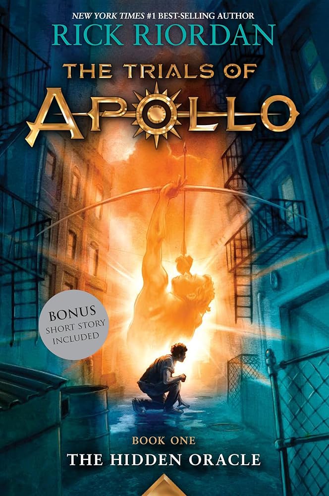 Hidden Oracle, The-Trials of Apollo, Book One cover image