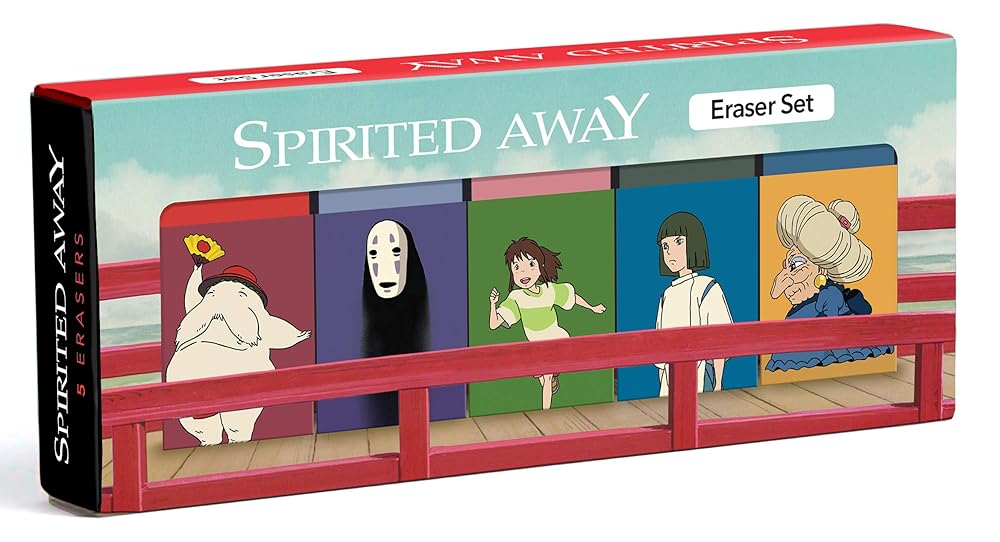 Studio Ghibli Spirited Away Eraser Set cover image