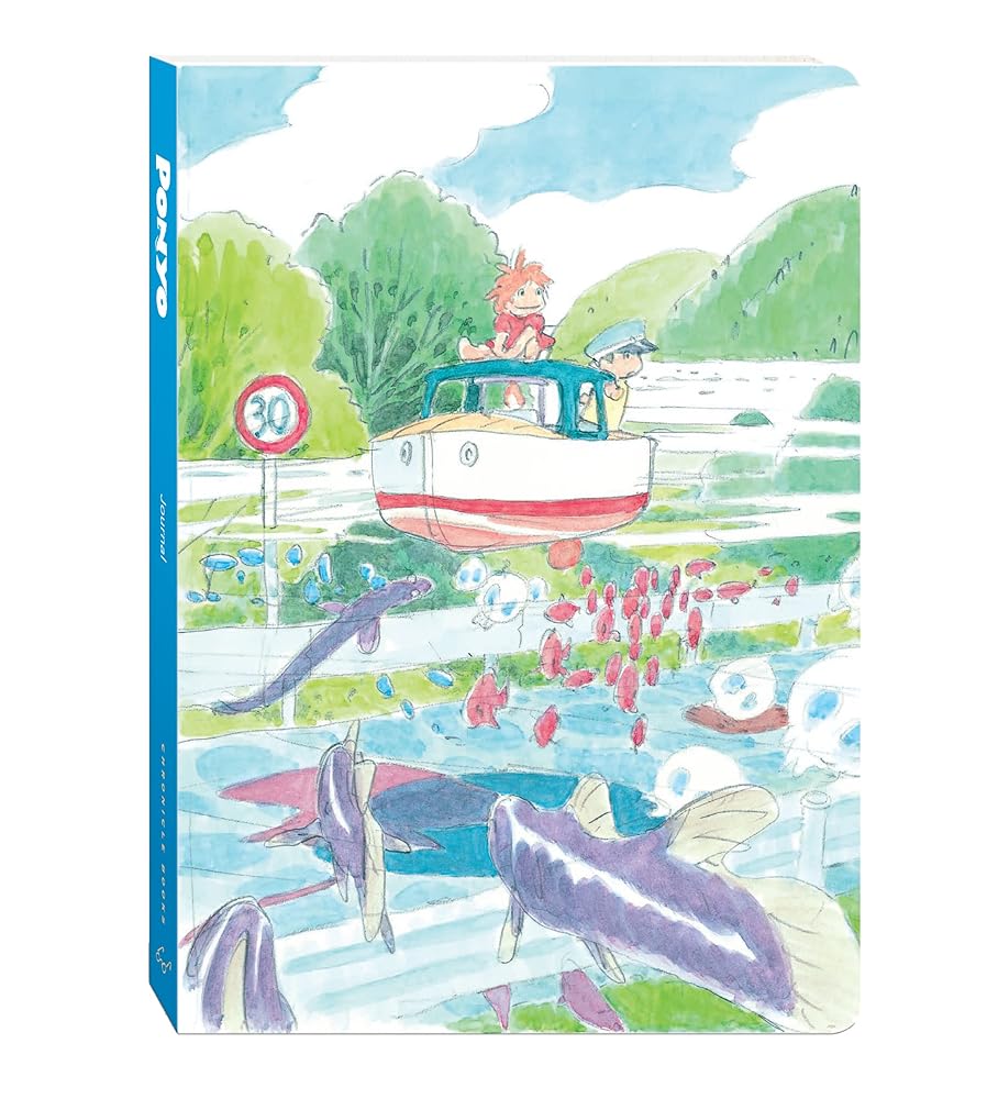 Studio Ghibli Ponyo Journal cover image