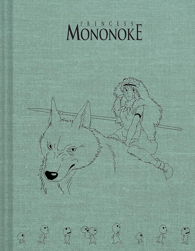 Studio Ghibli Princess Mononoke Sketchbook cover image