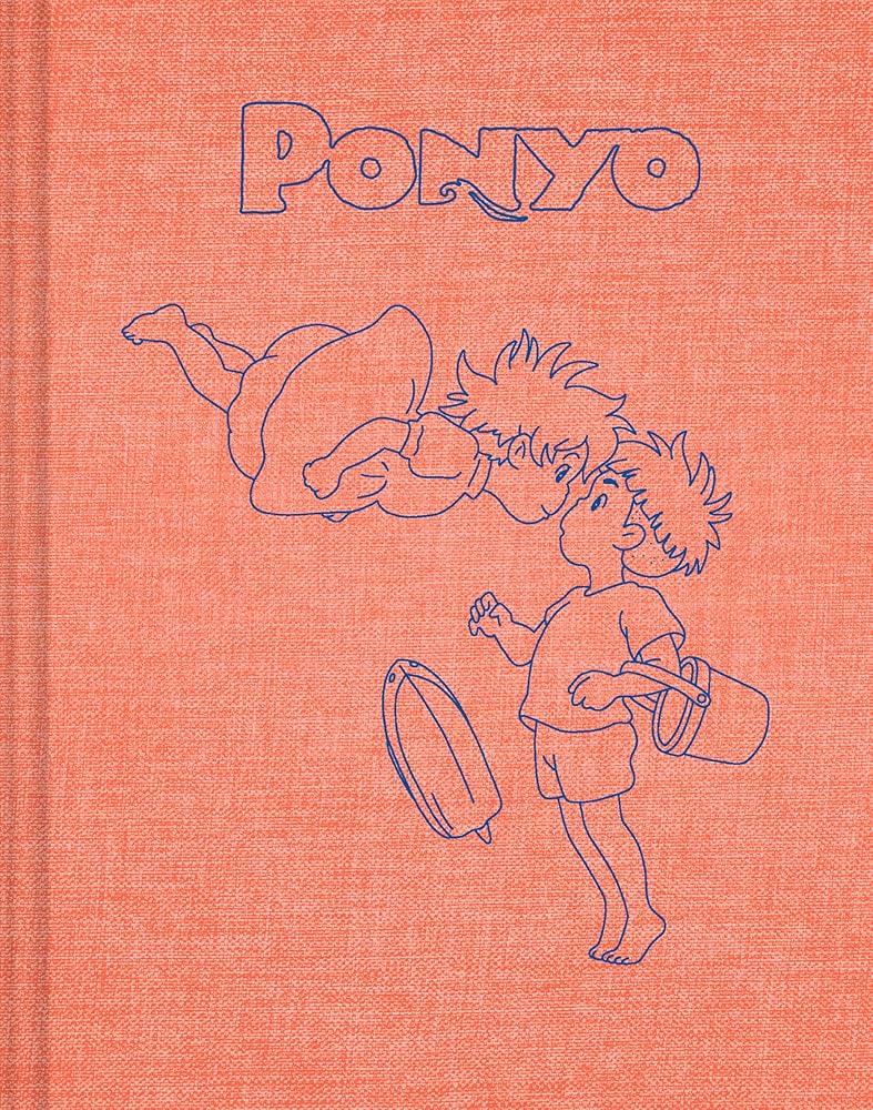 Studio Ghibli Ponyo Sketchbook cover image