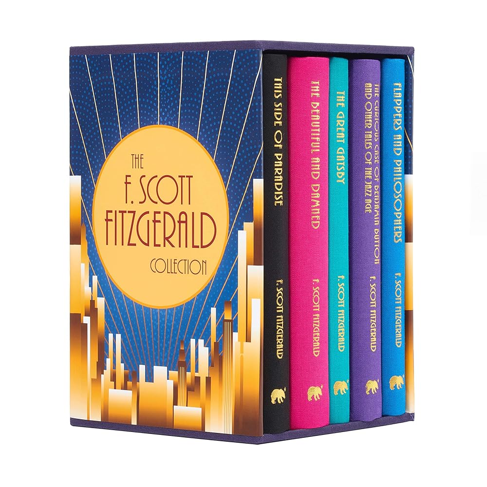 The F. Scott Fitzgerald Collection: Deluxe 5-Book Hardcover Boxed Set (Arcturus Collector's Classics, 12) cover image