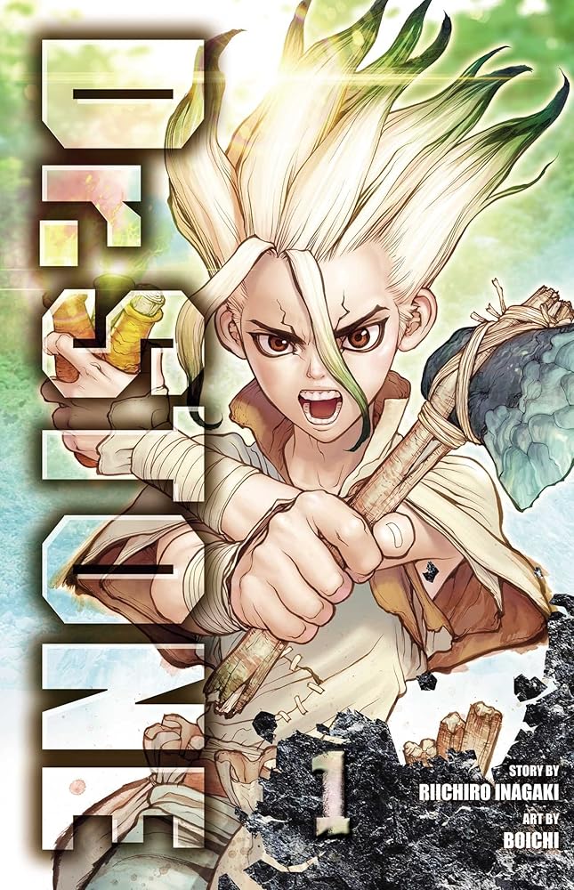 Dr. STONE, Vol. 1 (1) cover image