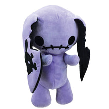 Load image into Gallery viewer, Purple Naughty Bunny Stuffed Backpack
