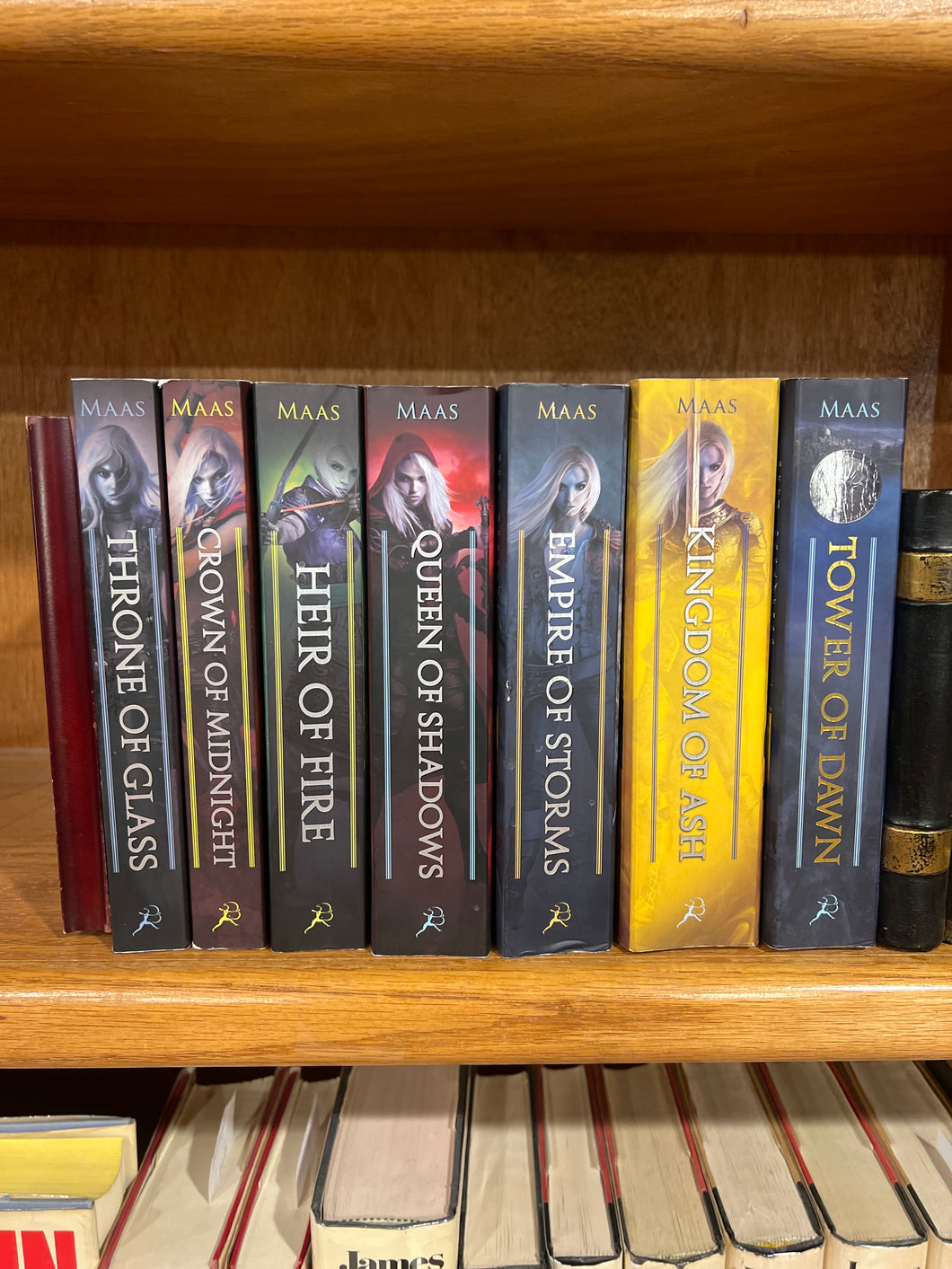 Throne of Glass Series 1-7 Original Covers Paperback