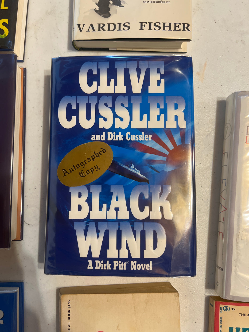 Black Wind, by Clive Cussler, and Dirk Cussler (Signed)