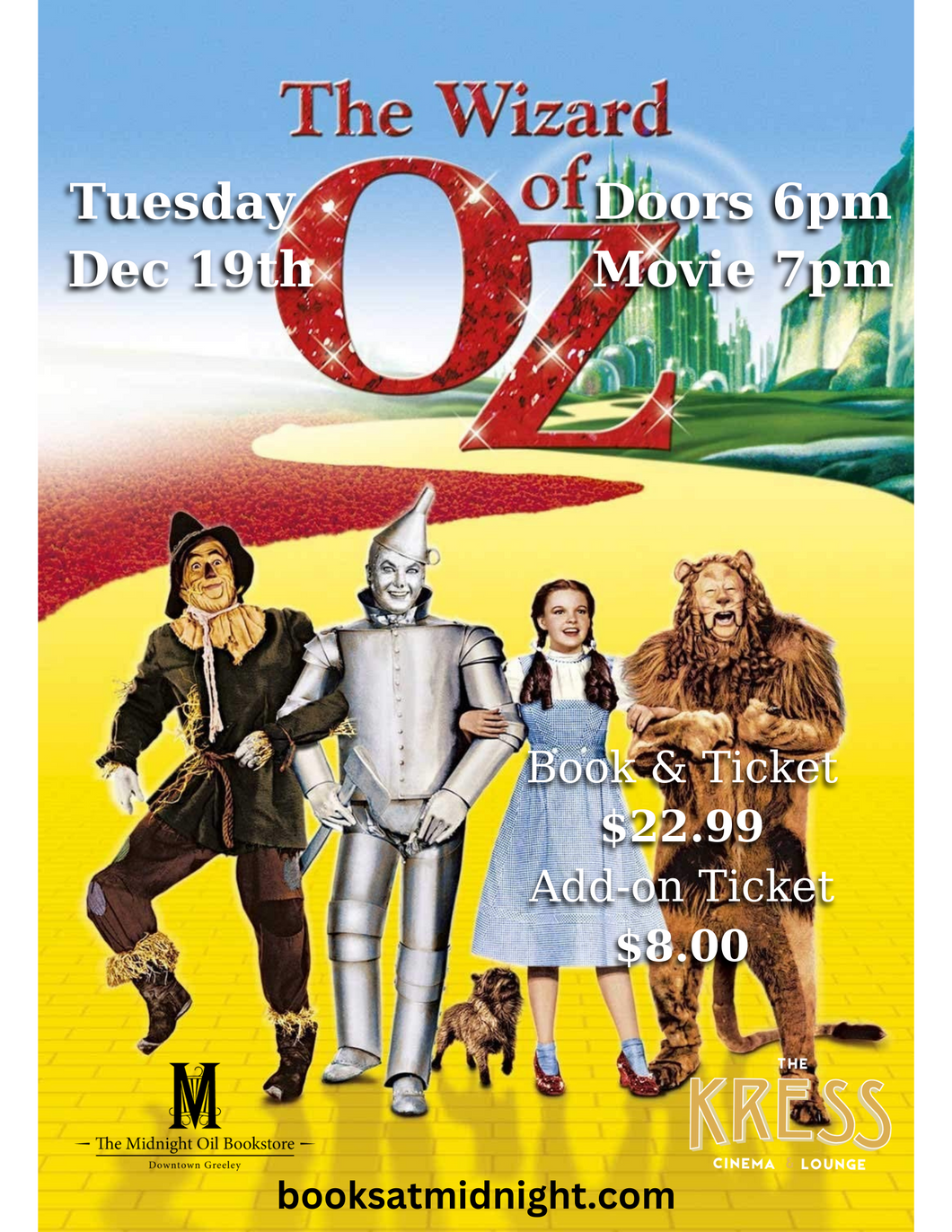 Book to Movie - The Wizard of Oz