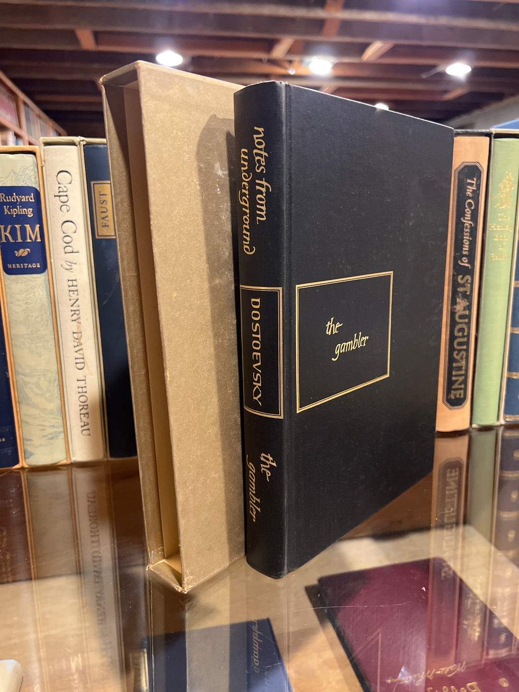Notes From Underground, and The Gambler, by Dostoevsky (Heritage Press)