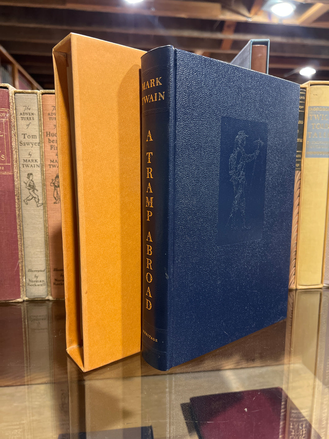 A Tramp Abroad, by Mark Twain (Heritage Press)