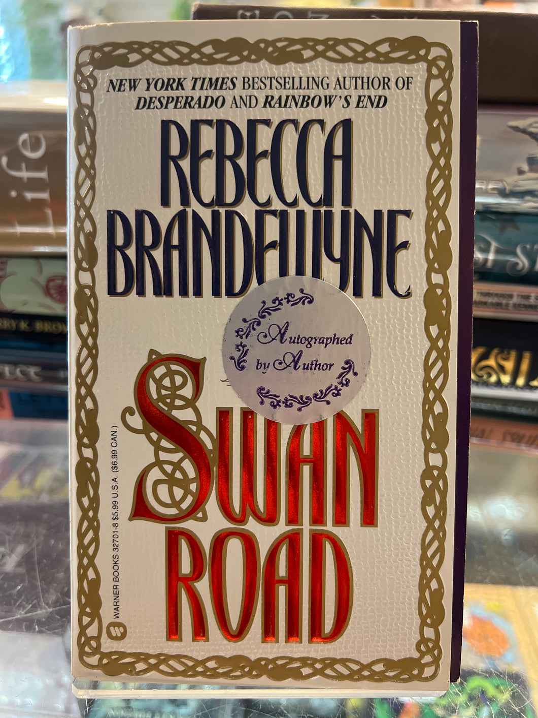 Swan Road, by Rebecca Brandewyne (Signed)