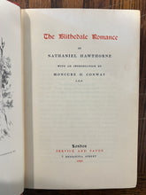 Load image into Gallery viewer, The Blithedale Romance, by Nathaniel Hawthorne
