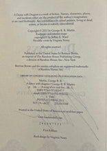 Load image into Gallery viewer, A Dance with Dragons, by George R. R. Martin (Signed)
