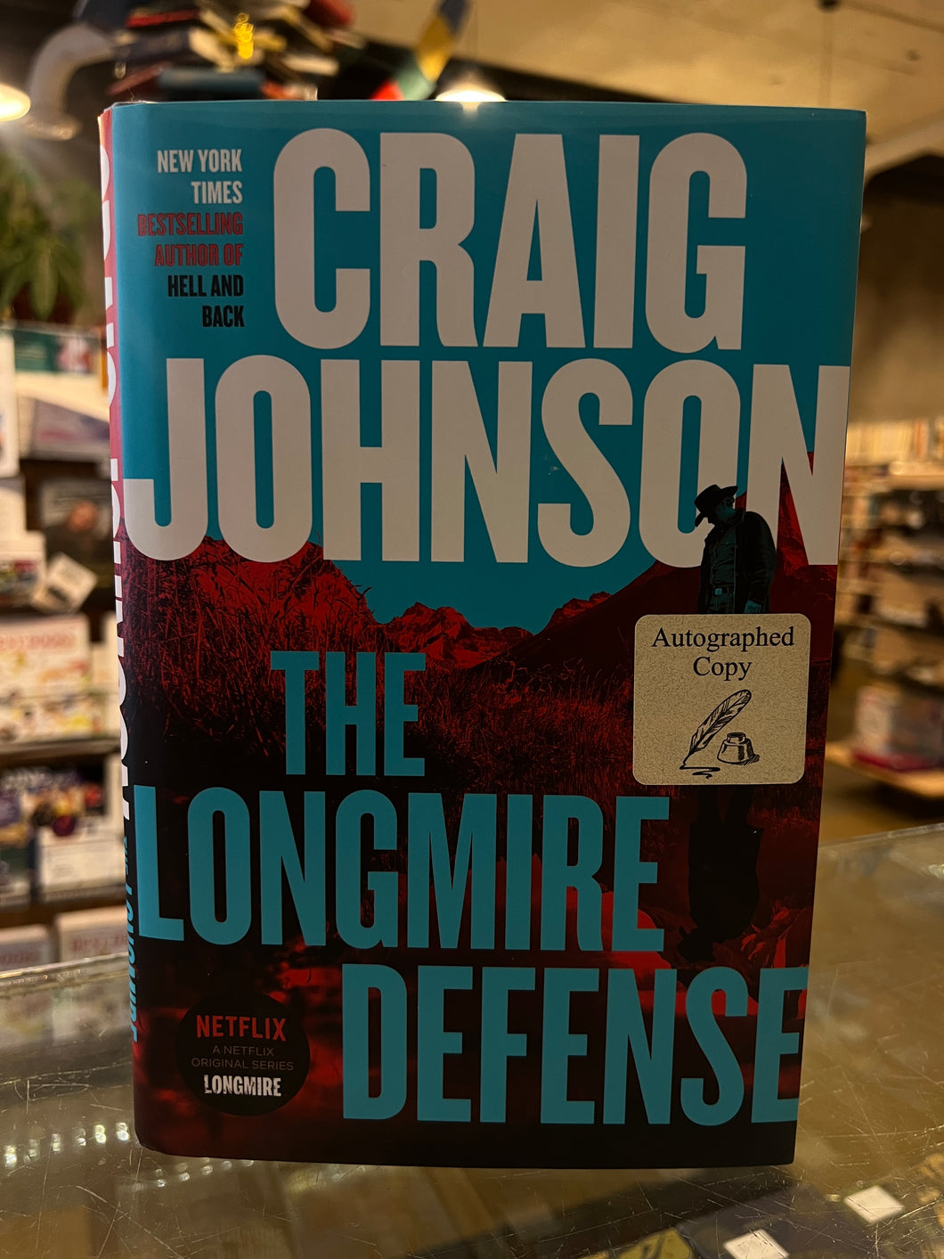 The Longmire Defense, by Craig Johnson (Signed)