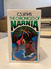 Load image into Gallery viewer, The Chronicles of Narnia C.S. Lewis 1970 First Collier Edition Complete Box Set
