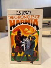 Load image into Gallery viewer, The Chronicles of Narnia C.S. Lewis 1970 First Collier Edition Complete Box Set
