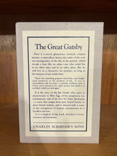 Load image into Gallery viewer, The Great Gatsby, F. Scott Fitzgerald - Facsimile, First Edition Library
