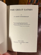 Load image into Gallery viewer, The Great Gatsby, F. Scott Fitzgerald - Facsimile, First Edition Library
