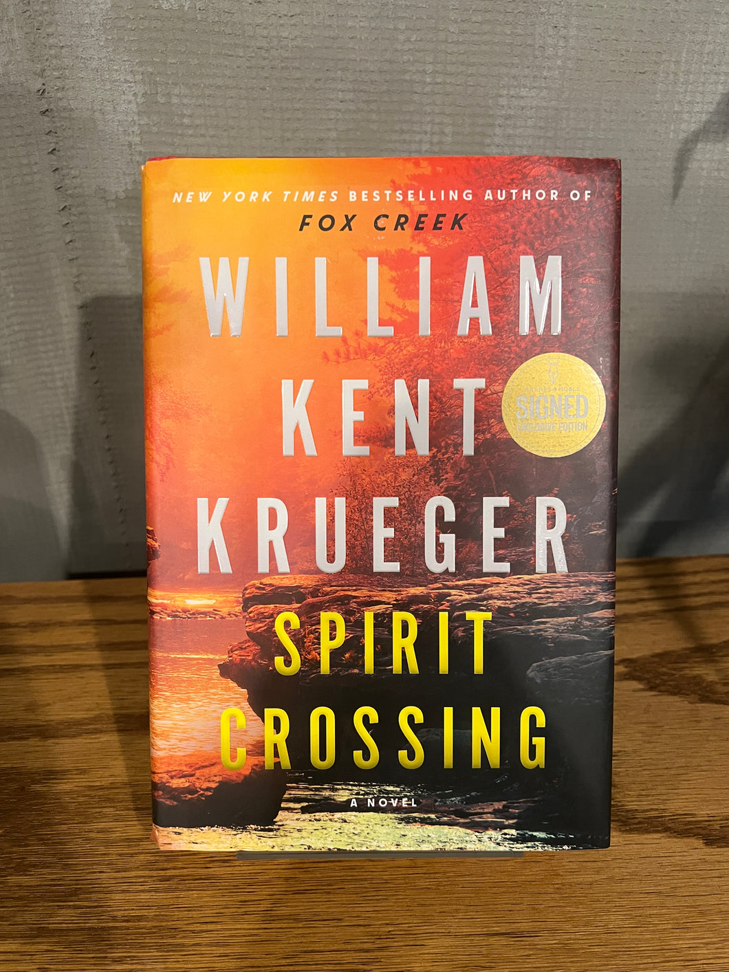 Spirit Crossing, by William Kent Krueger (Signed)
