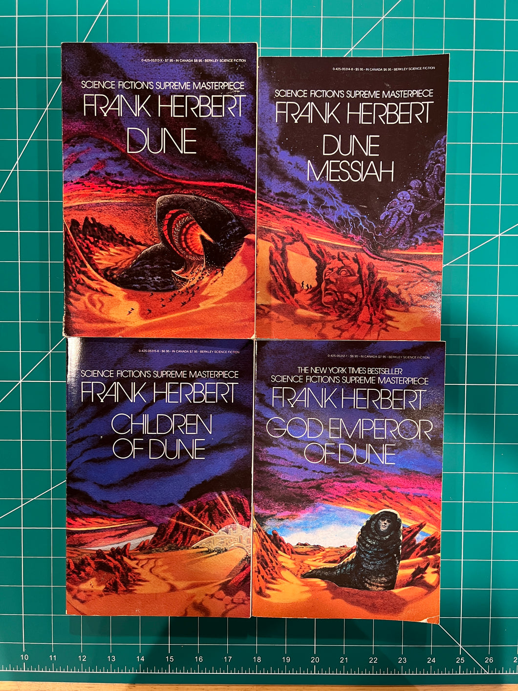 Dune, by Frank Herbert Berkley Trade Paperback, 1-4
