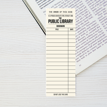 Load image into Gallery viewer, Public Library Bookmarks
