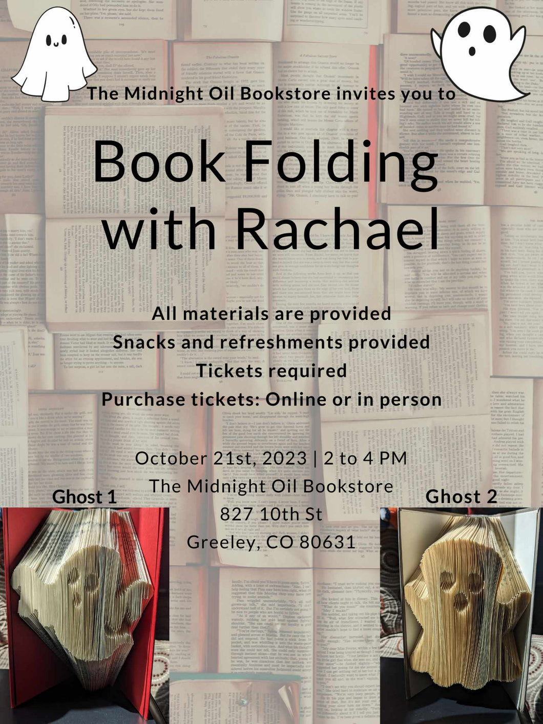 Book Folding with Rachael