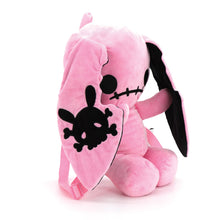 Load image into Gallery viewer, Pink Naughty Bunny Stuffed Backpack
