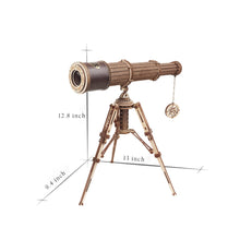 Load image into Gallery viewer, DIY Wooden Puzzle: Monocular Telescope
