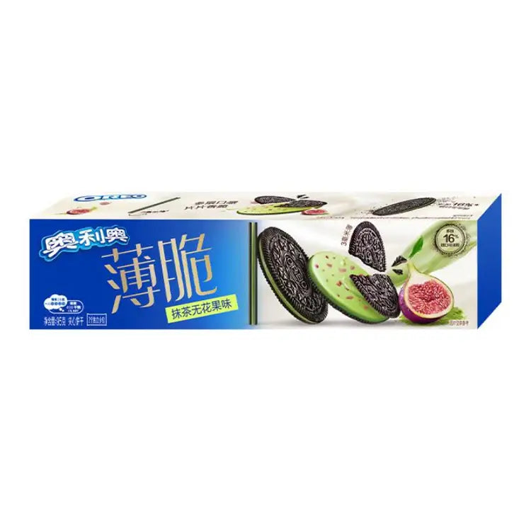 Oreo Ultra Thin Biscuit Matcha Fig (China)