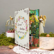 Load image into Gallery viewer, DIY Miniature House Book Nook Kit: Secret Garden
